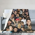 thumbnail image 1 of Dylan O''Brien Collage Blanket Fleece Ultra-Soft Micro Throw Soft Blankets for Couch Sofa Bed 60"X80", 1 of 6