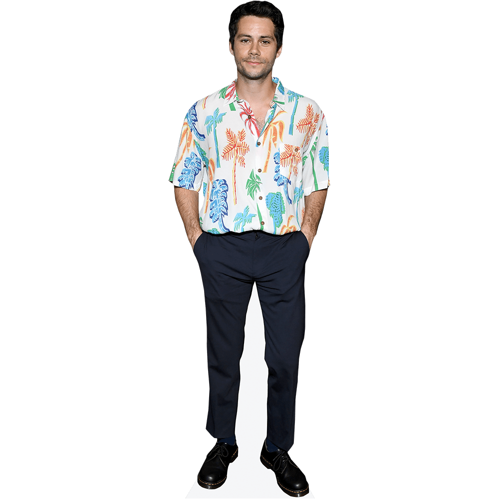 Dylan O'Brien (Floral Shirt) Mini Cardboard Cutout Standee