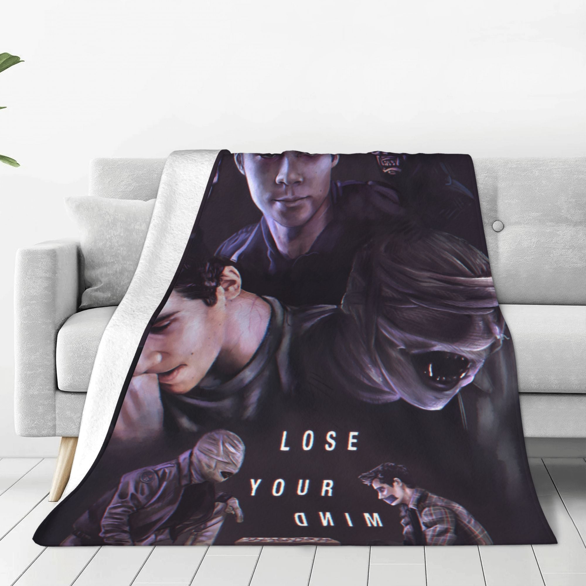 Dylan O'Brien Throw Blanket Soft Plush Travel Blanket For Bedroom Living Room Couch Office All