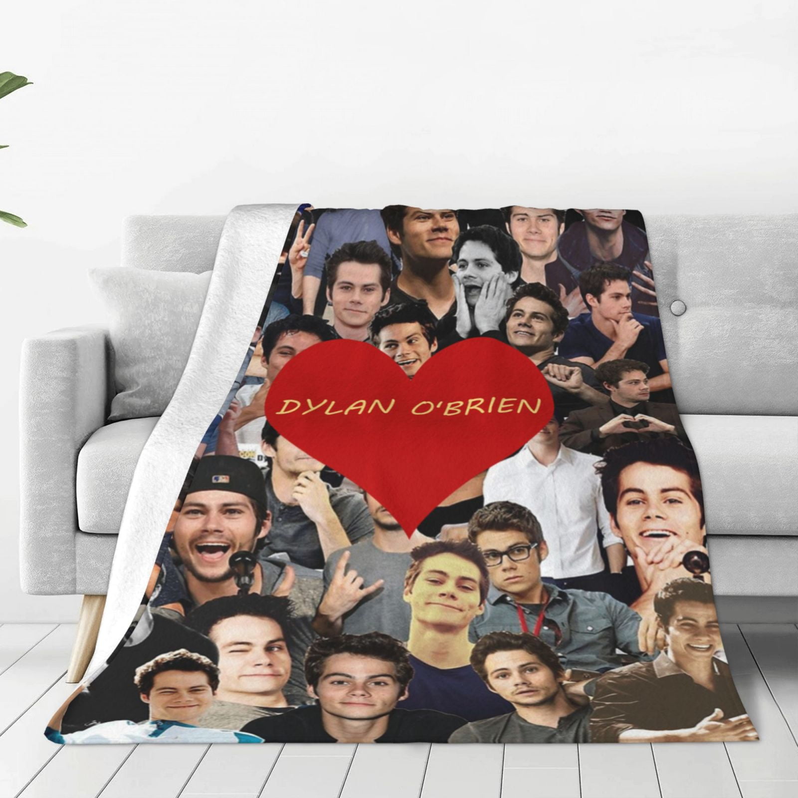 Dylan O'Brien UltraSoft Micro Fleece Blanket Throw All Season Fuzzy Lightweight Throw Blankets