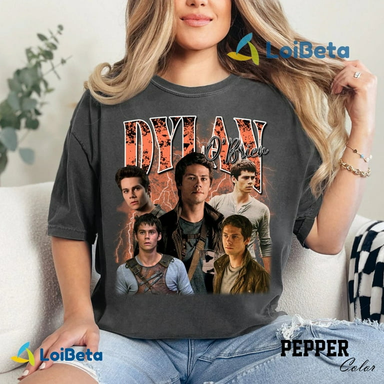 Dylan Obrien Shirt Dylan O brien Fan Tees Dylan O brien Unisex Style Gift for Fans Dylan O brien Merch Gift DYLAN O BRIEN T Shirt Comfort