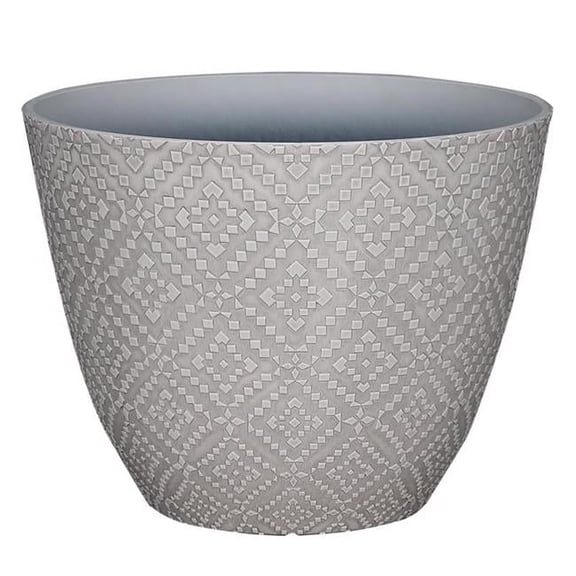 Dylan Planter - Cream - 15 in. - Eco-Friendly Polyresin