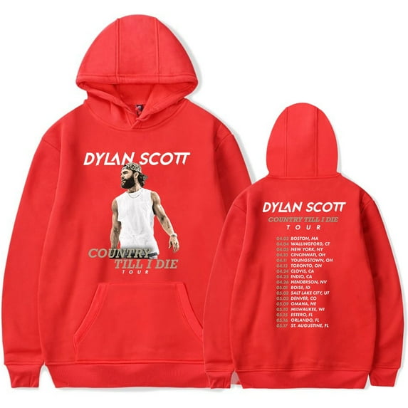 Dylan Scott Country Till I Die Tour Hoodie Women Men Sweatshirt Long Sleeve Casual Pullover Clothes