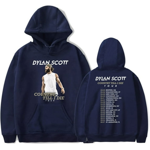 Dylan Scott Country Till I Die Tour Hoodie Women Men Sweatshirt Long Sleeve Casual Pullover Clothes