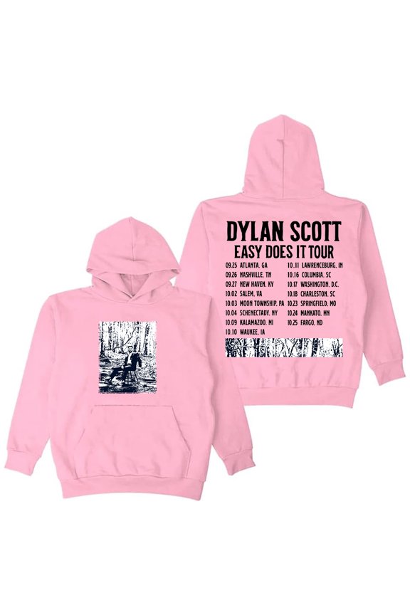 Dylan Scott Easy Does It Tour 2025 Hoodie Long Sleeve Streetwear Women Men Hooded Sweatshirt