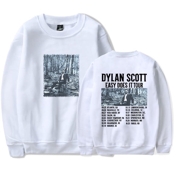 Dylan Scott Easy Does It Tour 2025 Sweatshirt Women Men Casual Crewneck Long Sleeve Pullover Clothes