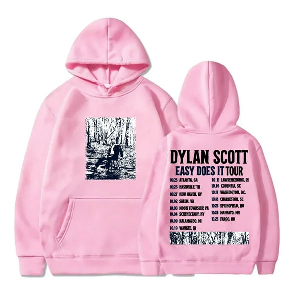 Dylan Scott Easy Does It Tour Merch Hoodies Streetwear Women Men Long Sleeve Sweatshirts