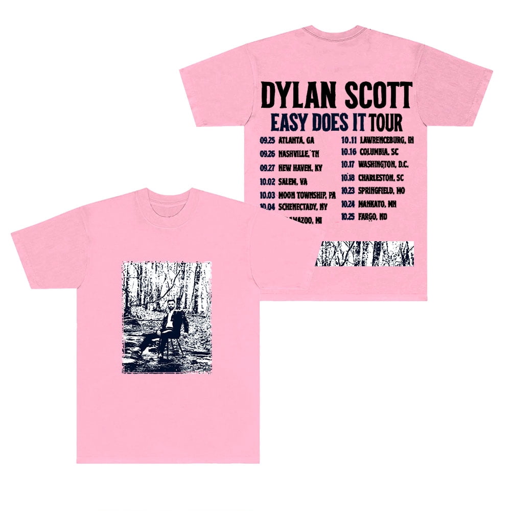 Dylan Scott Easy Does It Tour Merch T-Shirts Streetwear Tops Women Men ...
