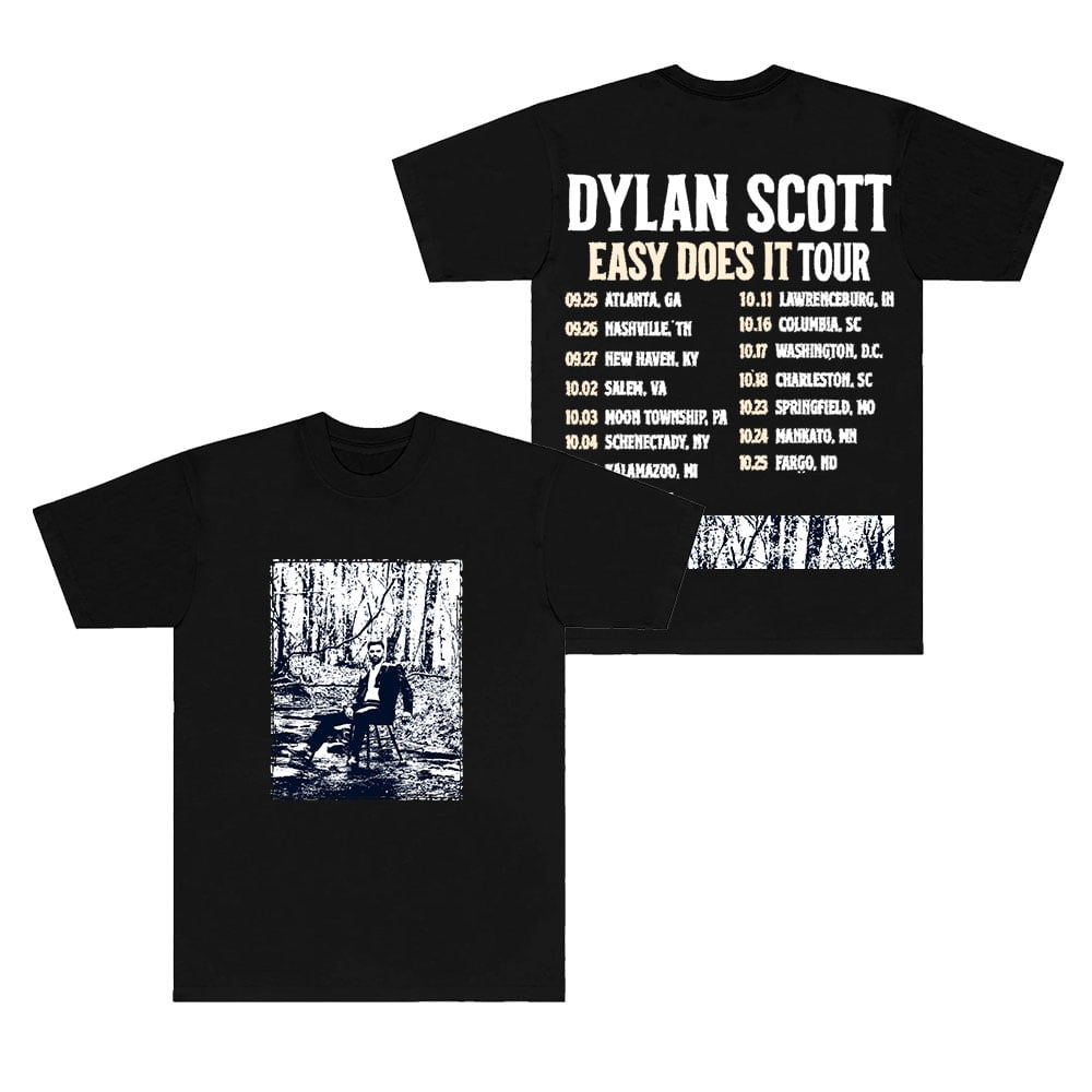 Dylan Scott Easy Does It Tour Merch T-Shirts Streetwear Tops Women Men ...