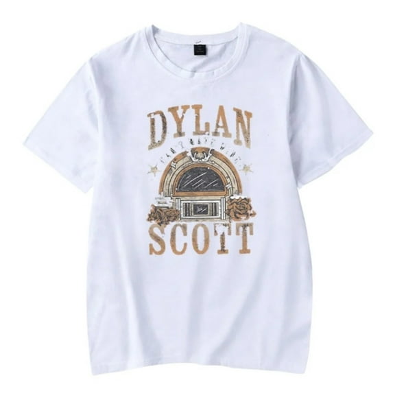 Dylan Scott Merch T-shirt Summer Men's and Women's Printed Round Neck Short Sleeve