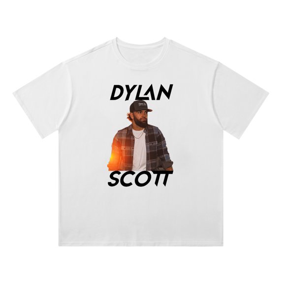 Dylan Scott T-shirt Summer Loose Cotton Comfort Round Neck Short Sleeve Top