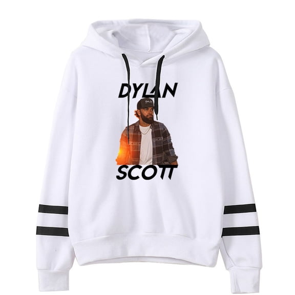 Dylan Scott Tour 2024 Pullover Hoodies Unisex Pocketless Sweatshirts Hip Hop Clothing