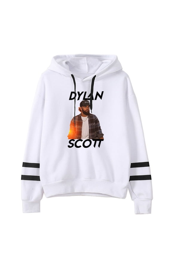 Dylan Scott Tour 2024 Pullover Hoodies Unisex Pocketless Sweatshirts Hip Hop Clothing