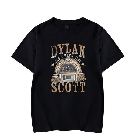 Dylan Scott Tour T-Shirts Merch Women Clothes Trend Casual Short Sleeve Top