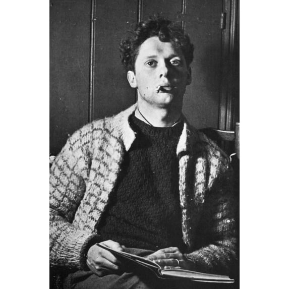 Dylan Thomas (1914-1953). /Nwelsh Poet. Photograph, C1937. Poster Print by (18 x 24)