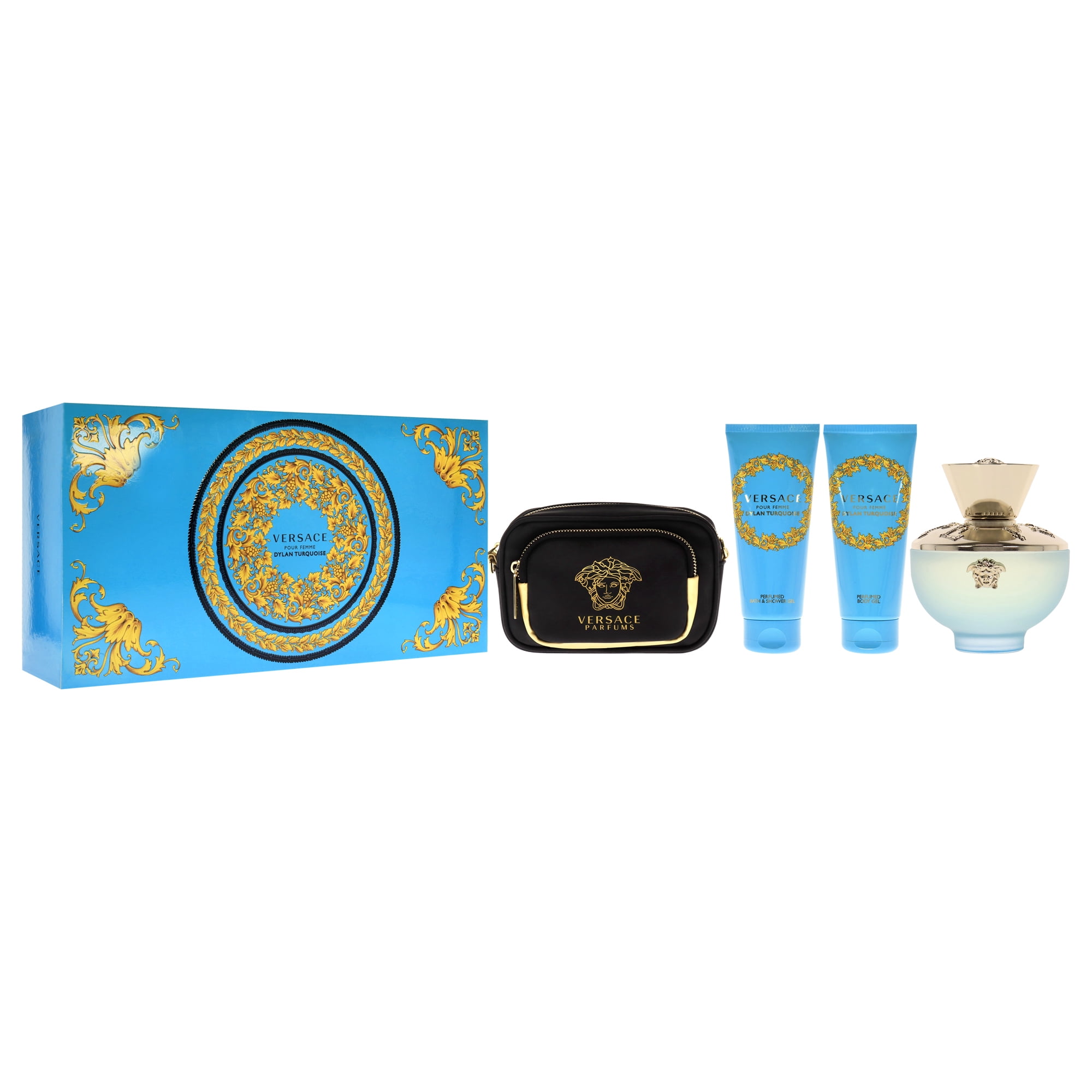 Dylan Turquoise Pour Femme by Versace for Women - 4 Pc Gift Set