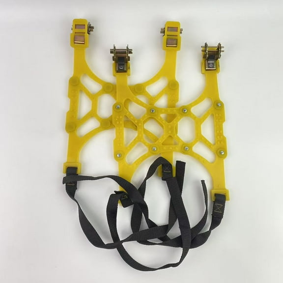 Dylawnio Anti-skid chains for vehicles,Heavy Duty Snow Chain for 2 Wheels, Passenger Cars, Light Trucks, SUV, ATV Adjustable, Anti-Skid Steel Studs, Tough Traction