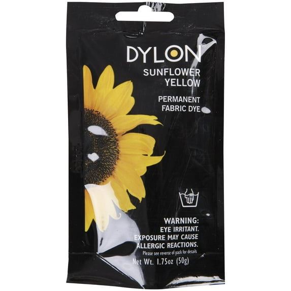 Dylon 1.75 Oz. Sunflower Yellow Permanent Fabric Dye