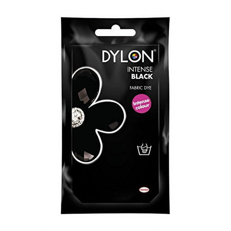 Dylon Wash & Dye Fabric Dye for Clothes & Soft Furnishings - Intense Black  / Velvet Black on OnBuy