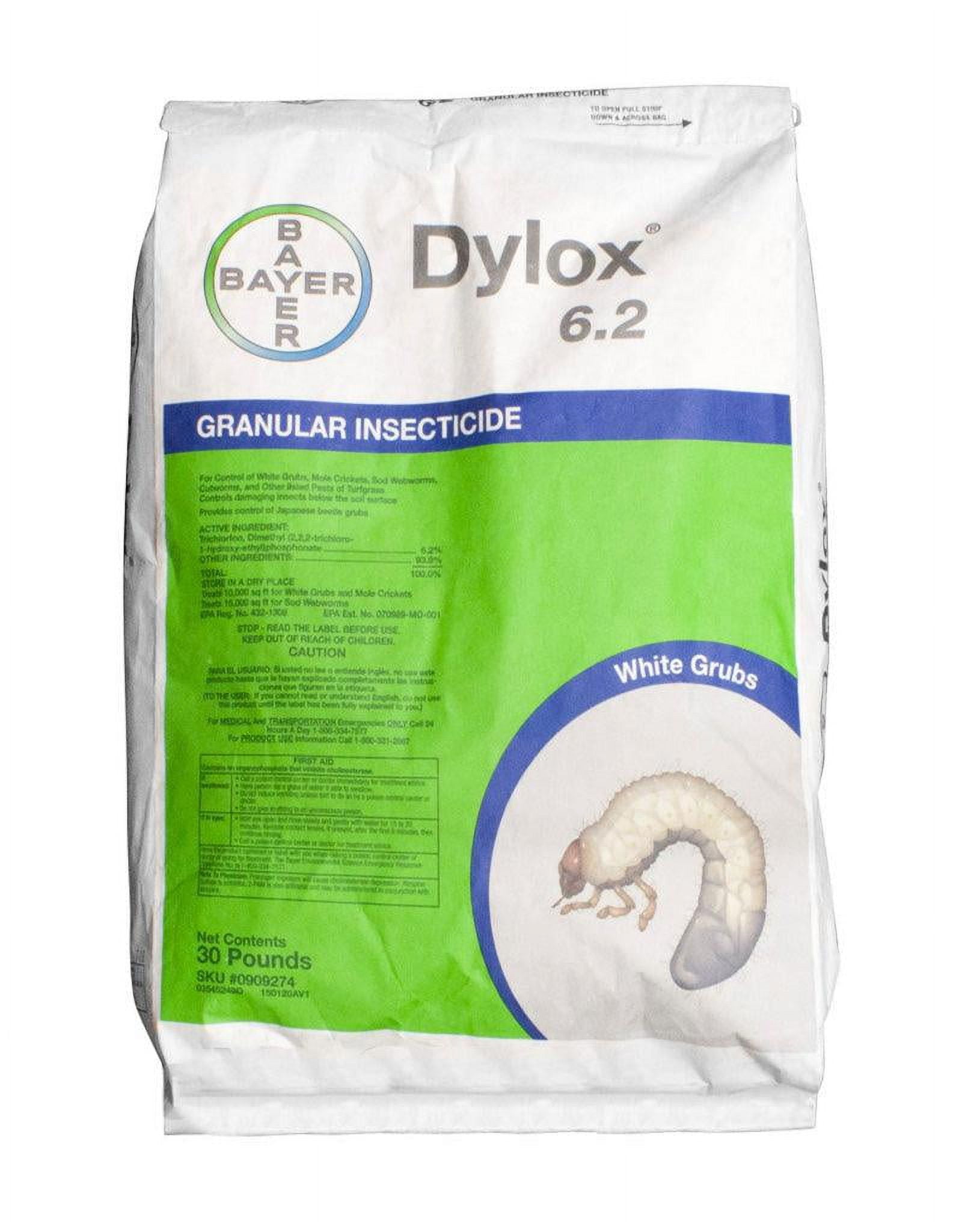 Dylox 6.2 Granular White Grub Insecticide - 30 Pound