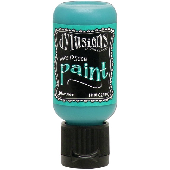 Dylusions Acrylic Paint 1oz-Blue Lagoon
