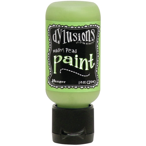 Dylusions Acrylic Paint 1oz-Mushy Peas