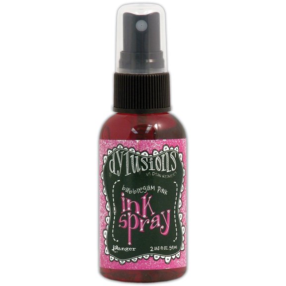 Dylusions Ink Sprays bubblegum pink, 2 oz., bottle (pack of 3)