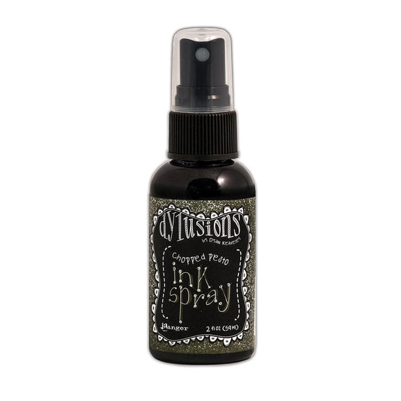 Dylusions Ink Sprays chopped pesto, 2 oz., bottle (pack of 3)