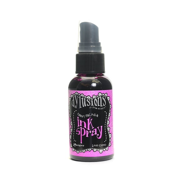 Dylusions Ink Sprays funky fuchsia, 2 oz., bottle (pack of 3)