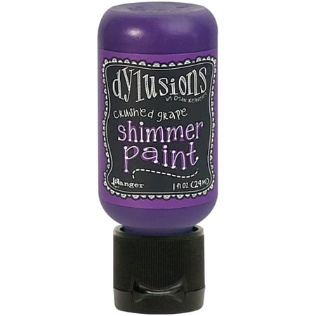 Dylusions Shimmer Paint 1oz-Crushed Grape