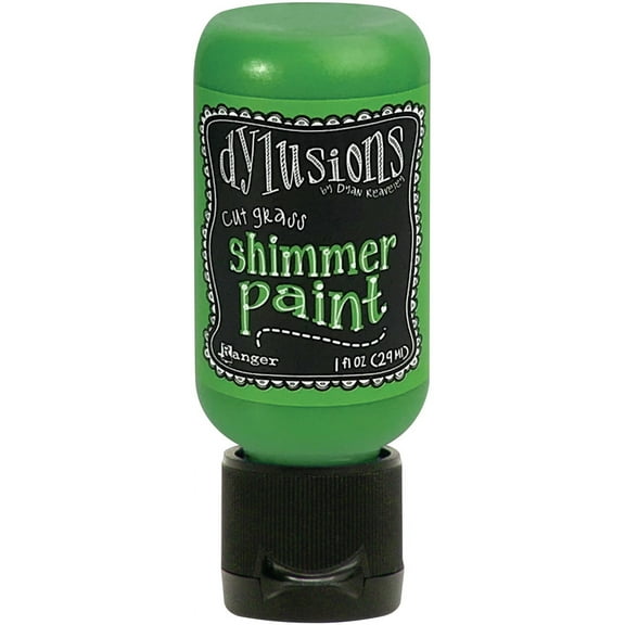 Dylusions Shimmer Paint 1oz-Cut Glass