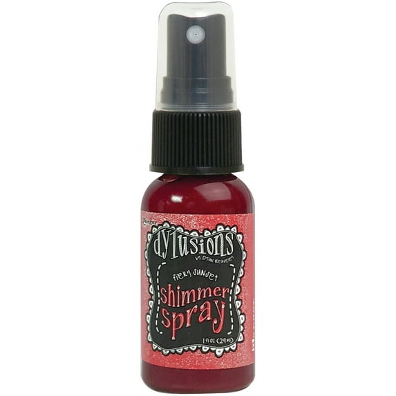 Dylusions Shimmer Sprays 1oz-Fiery Sunset