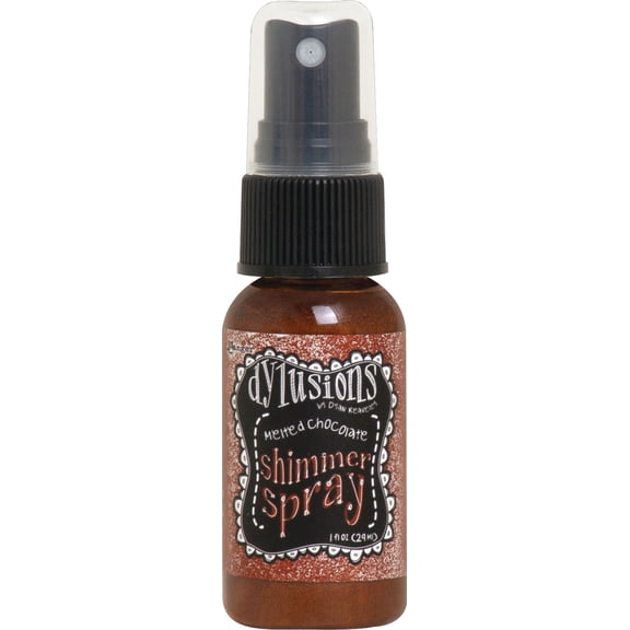 Ranger Dylusions Shimmer Spray 1oz MeltedChocolate