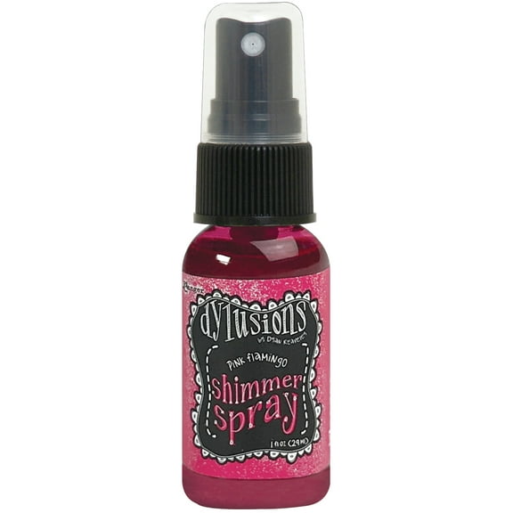 Dylusions Shimmer Sprays 1oz-Pink Flamingo
