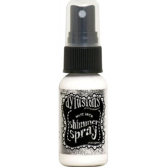 Dylusions Shimmer Sprays 1oz-White Linen