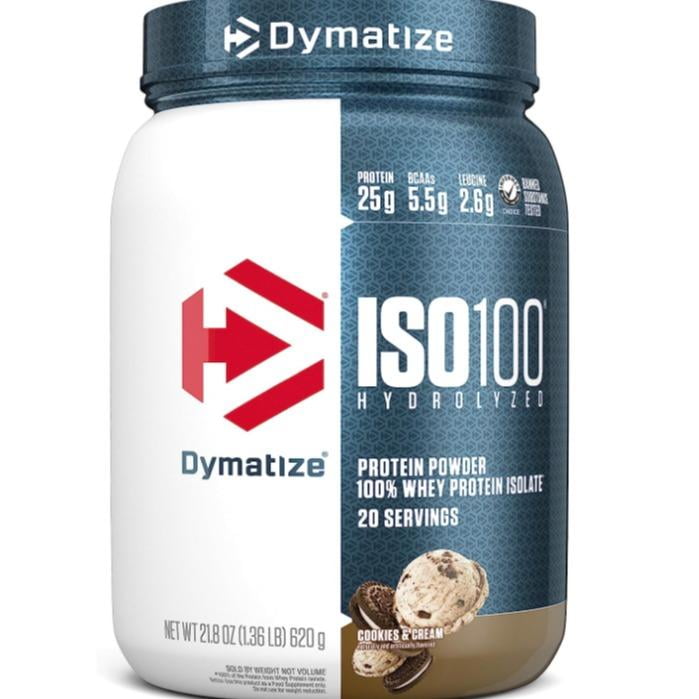 Dymatize ISO100 Hydrolyzed Protein Powder, 100 Whey Isolate, 25g of
