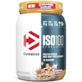 thumbnail interactive-video image 1 of Dymatize ISO100 Hydrolyzed Whey Isolate Protein Powder, 25g Protein, Cinnamon Cereal, 20 Servings, 1 of 9