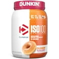 Dymatize ISO100 Whey Protein Isolate, 25g, Dunkin' Donut Flavor, 20