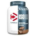 thumbnail image 1 of Dymatize ISO100 Hydrolyzed Whey Isolate Protein Powder, 25g Protein, Fudge Brownie, 3 Lbs, 1 of 5