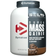 Dymatize Super Mass Gainer, Rich Chocolate, 6 lbs