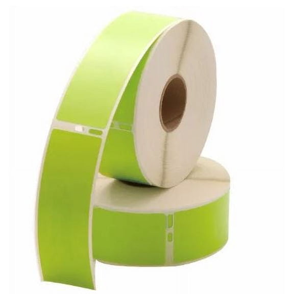 Dymo 30252 Compatible Address Labels (2 Green Rolls Per Pack)