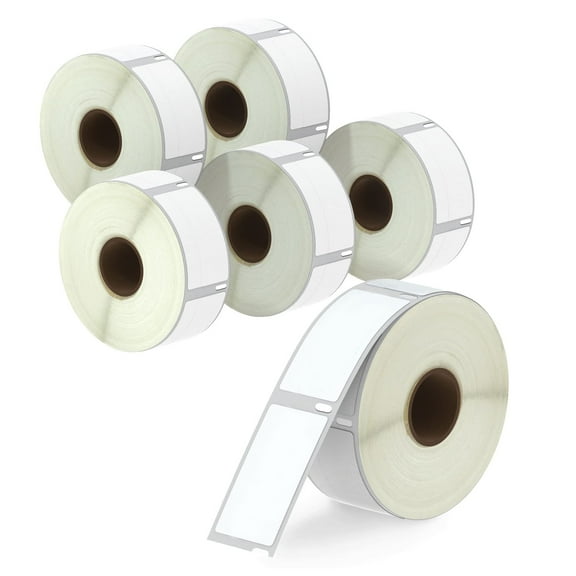 Dymo 30330 Compatible | 6 Rolls | Labels: 9" x 6", Strong, Roll, Packages, Barcoding | 500/Roll