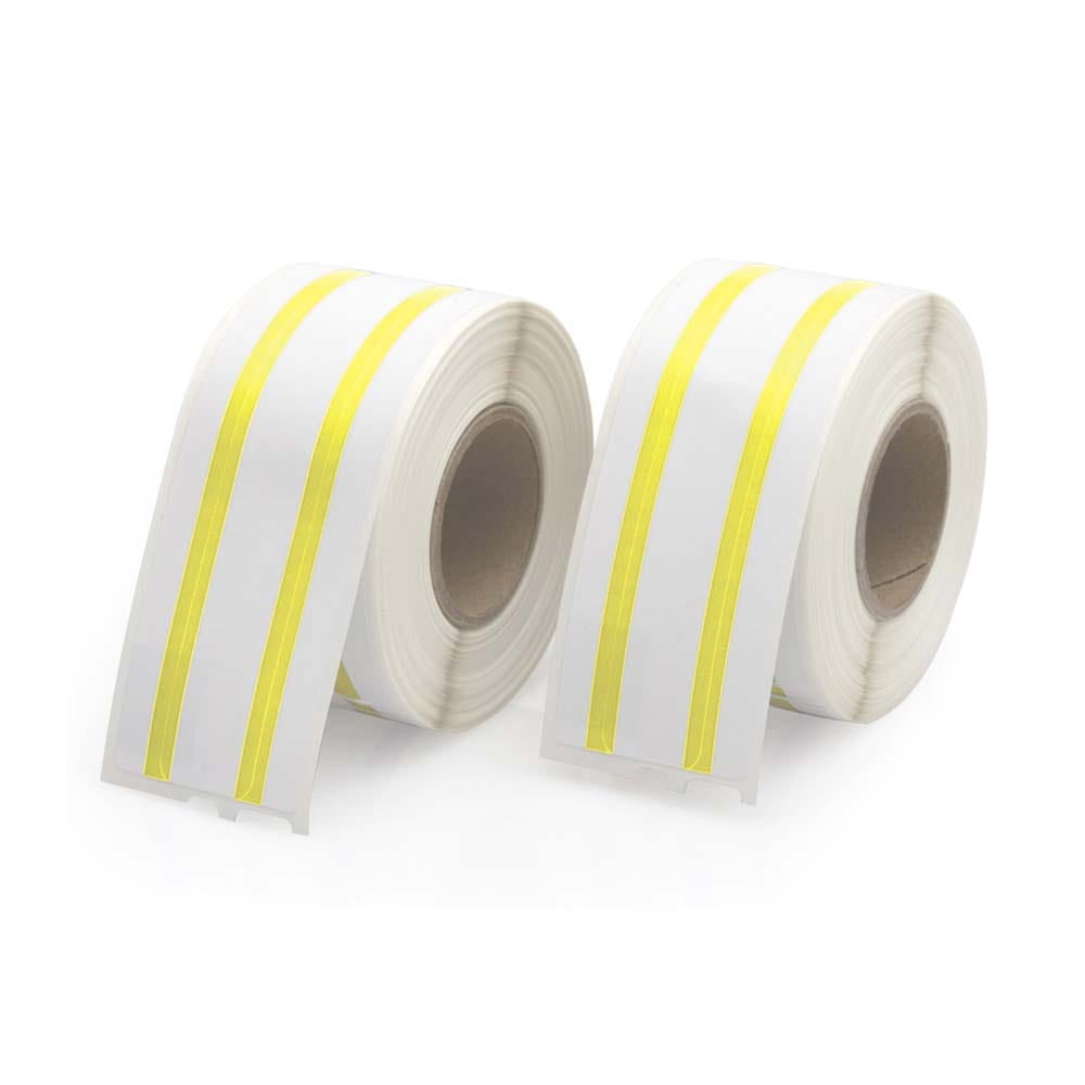 Rotoli Etichette Cartelle File 30327 Etichette Per Cartelle Dymo Direct Thermal - 8 Rotoli Da 130, Formato 9/16 X 3-7/16, Bianche Etichette Adesive Bianche Per Archiviazione