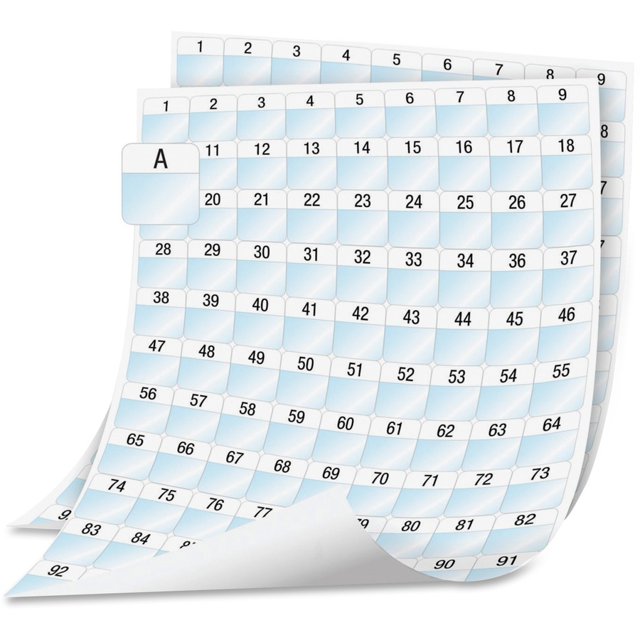 Dymo, DYM1908552, XTL Laminated Wire/Cable Wrap Sheet Labels, 27 / Pack