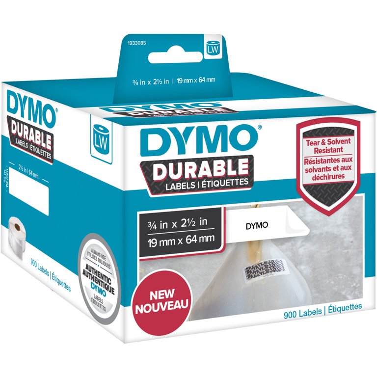 Dymo, DYM1933085, Barcode Label, 1 Each, White - Walmart.com