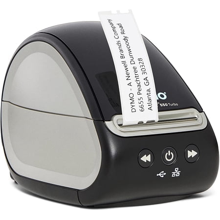 Dymo, DYM2112553, LabelWriter 550 Turbo Label Printer, 1 Each, Black