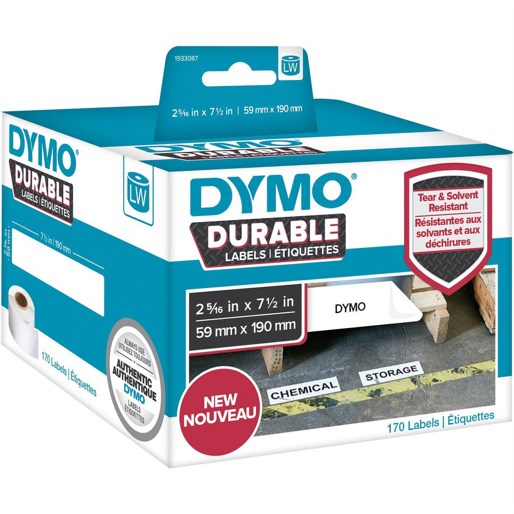 Dymo ID Label - 2 21/64 Dymo ID Label - 2 21/64