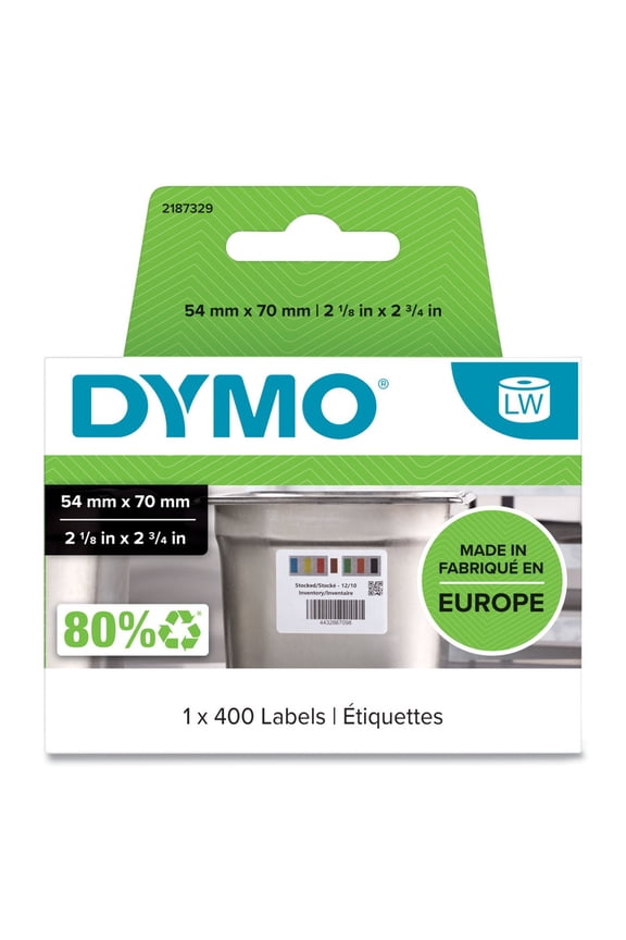 2187329 2.75 in. x 2.12 in. Days of the Week Barcode Labels for LabelWriter Label Printers - Black/White