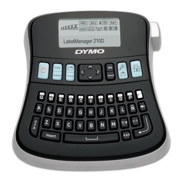 Dymo Labelmanager 210d Label Maker, 2 Lines, 6.1 X 6.5 X 2.5