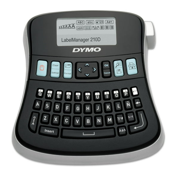 Dymo Labelmanager 210d Label Maker, 2 Lines, 6.1 X 6.5 X 2.5